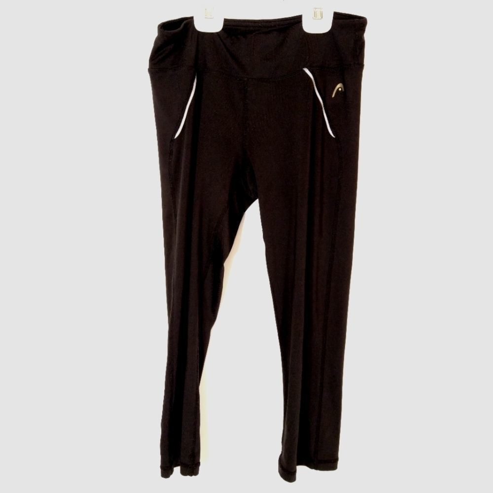 Head Woman's Workout Running Black Leggings S